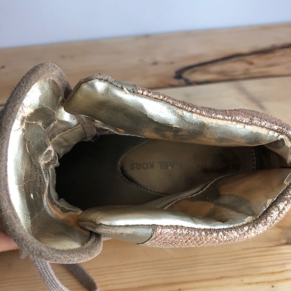 MICHAEL KORS size9 sold out Nikko II WedgeSneaker - Picture 8 of 15